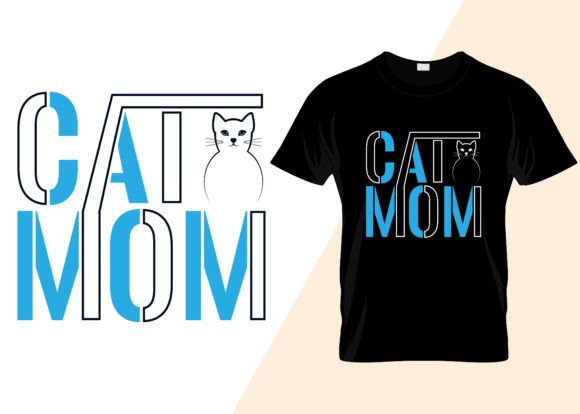 Cat Mom Graphics: A Review for T-Shirt Designs