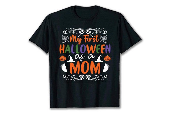 Halloween As a Mom: Graphics for T-Shirt Designs