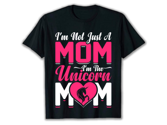 I Am a Unicorn Mom: Graphics & Print Templates Review