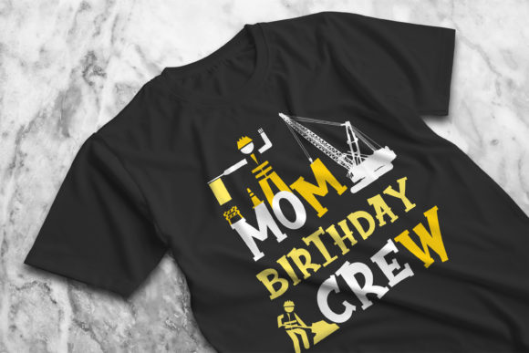 Mom Birthday Crew: Graphics for T-Shirt Designs