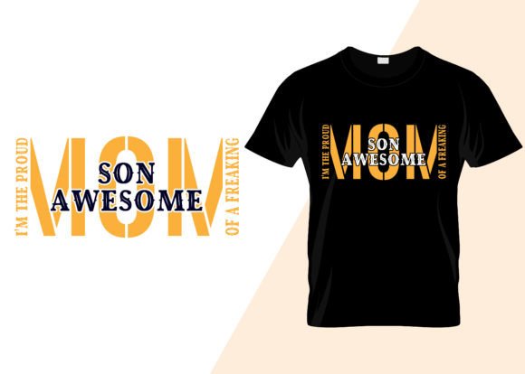 Proud Son T-Shirt Graphics for Modern Designs