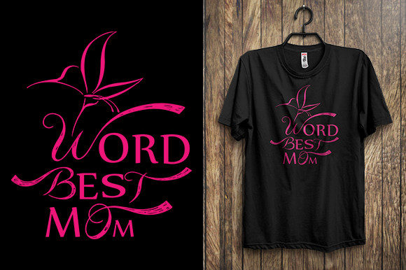 World Best Mom Design: Graphics & Print Templates